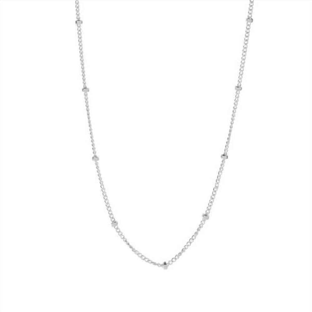 NEW SKOSH JEWELRY women's satellite chain necklace in silver